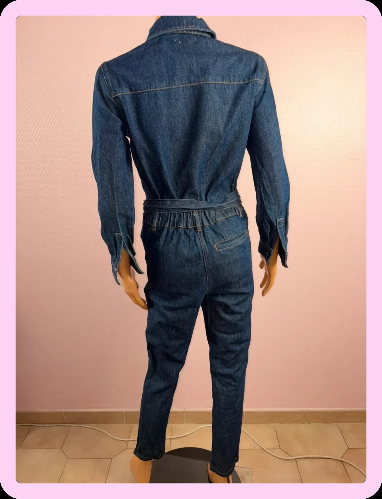 Galeries Lafayette jumpsuit, size 34 in denim – photo 7